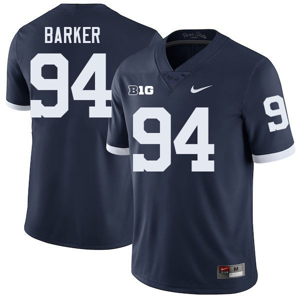 Ryan Barker Penn State Jersey,PSU Nittany Lions #94 Ryan Barker Football Uniforms-Retro